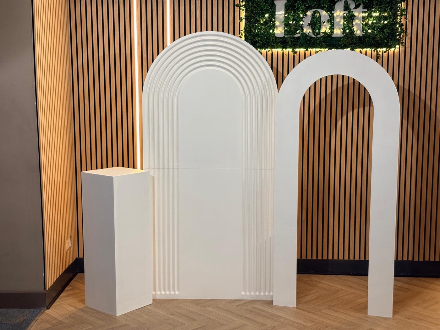 Arch backdrop