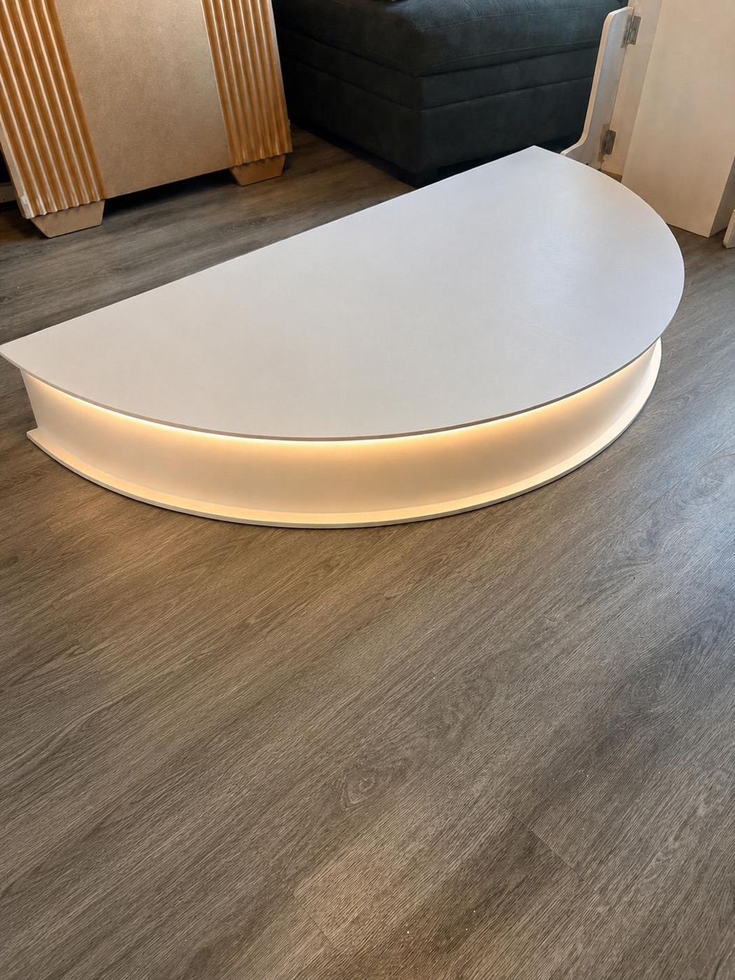 LED reception counter