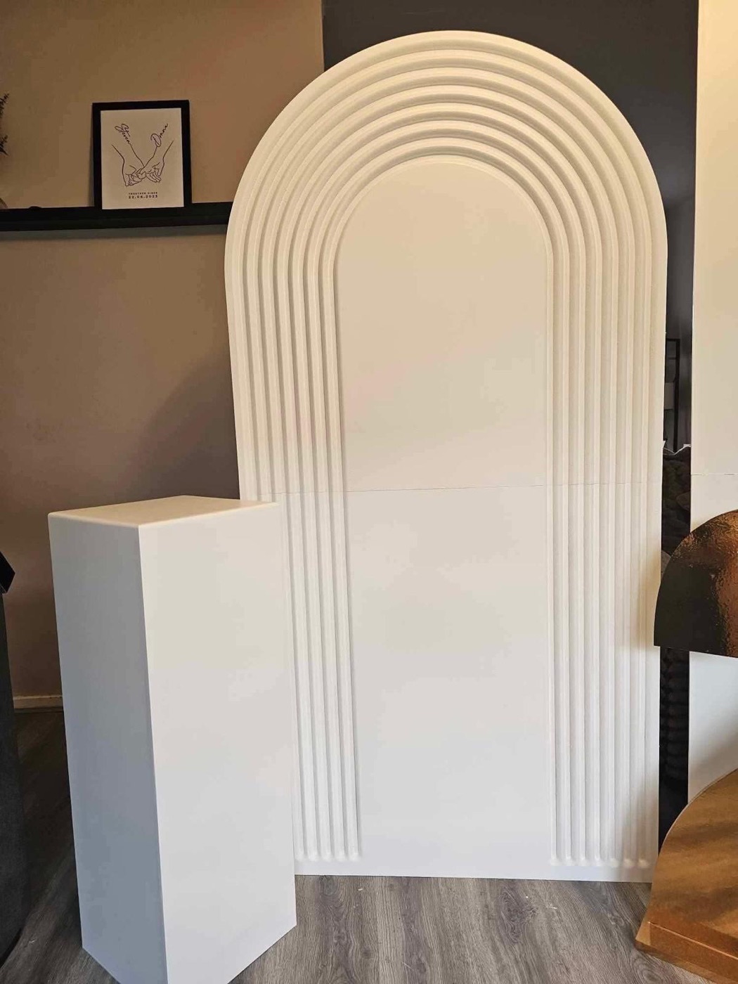 Ribbed arch